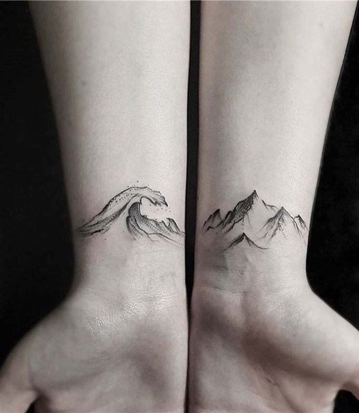 纹身小巧  清新而又靓丽的小巧纹身图案