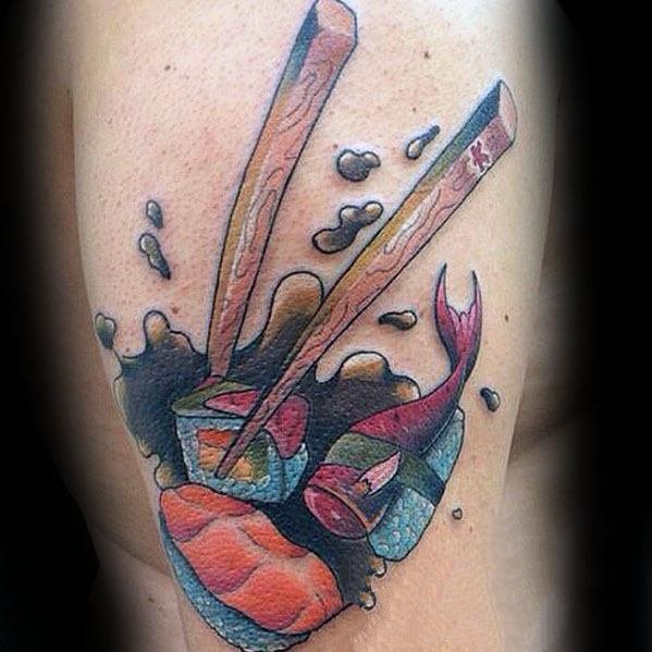 食物纹身  令人心动的食物纹身图案