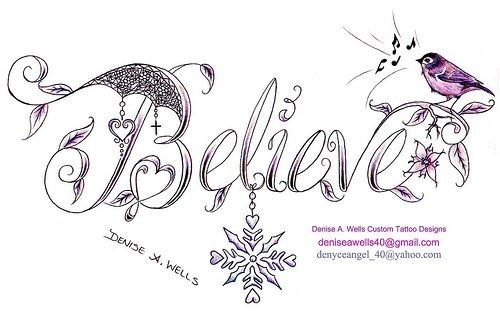 英文纹身手稿图案大全