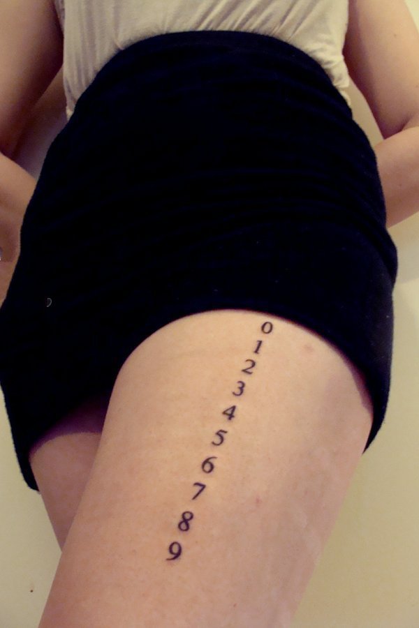 纹身腿上图案   创意百变的腿上纹身图案