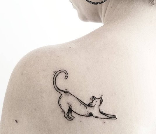 小图案纹身图片  简单却又十分清新的小图案纹身图案