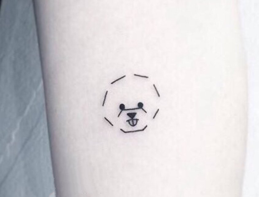 小图案纹身图片  简单却又十分清新的小图案纹身图案