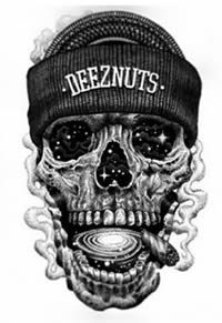 另类的骷髅头纹身素材