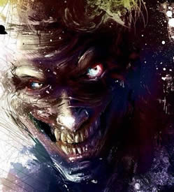 暗黑恶魔纹身手稿