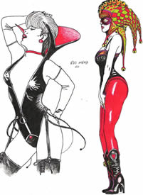 一张美女纹身素材图片