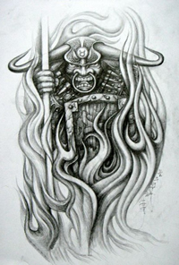 另类的牛头纹身图案缩略频道推荐图