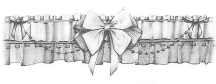 一款经典时尚的蕾丝纹身手稿