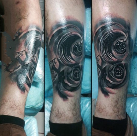 纹身相机   记录生活的相机纹身图案