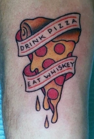 食物纹身   多款美味可口的食物纹身图案