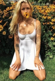 美女纹身图片尽显风情