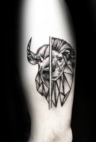 几何 纹身图案   设计感十足的折纸纹身图案