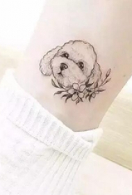 狗狗纹身 哪一款设计是你喜爱的