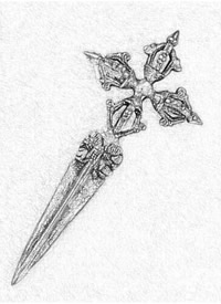 一组20张降魔杵纹身手稿图案素材