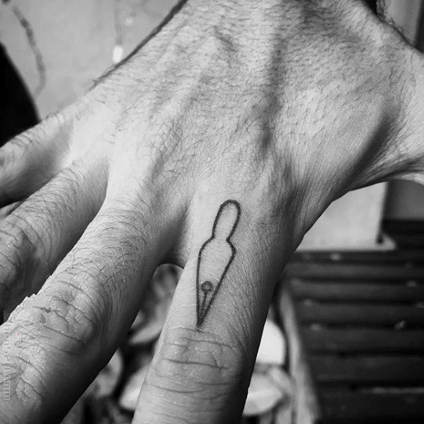 小图案纹身   小巧而不失创意的小图案纹身图案