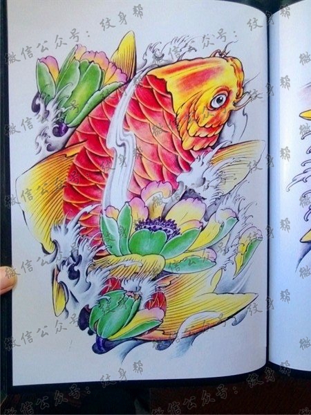 传统年鉴纹身手稿