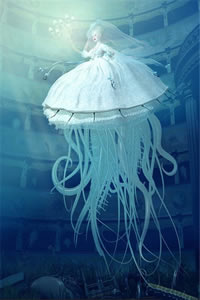 个性的水母纹身图案缩略频道推荐图