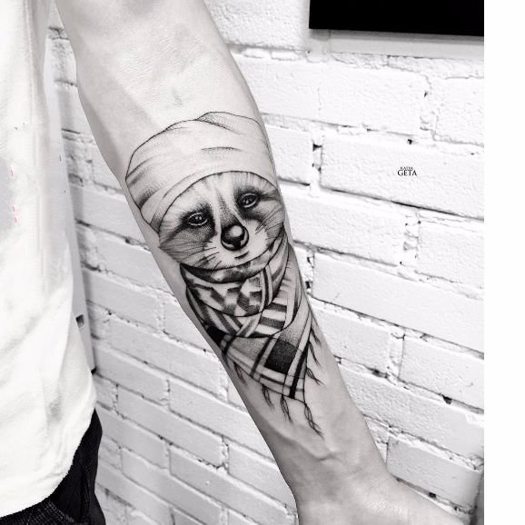 素描纹身图案大全 黑色点刺纹身简笔画素描纹身图案大全