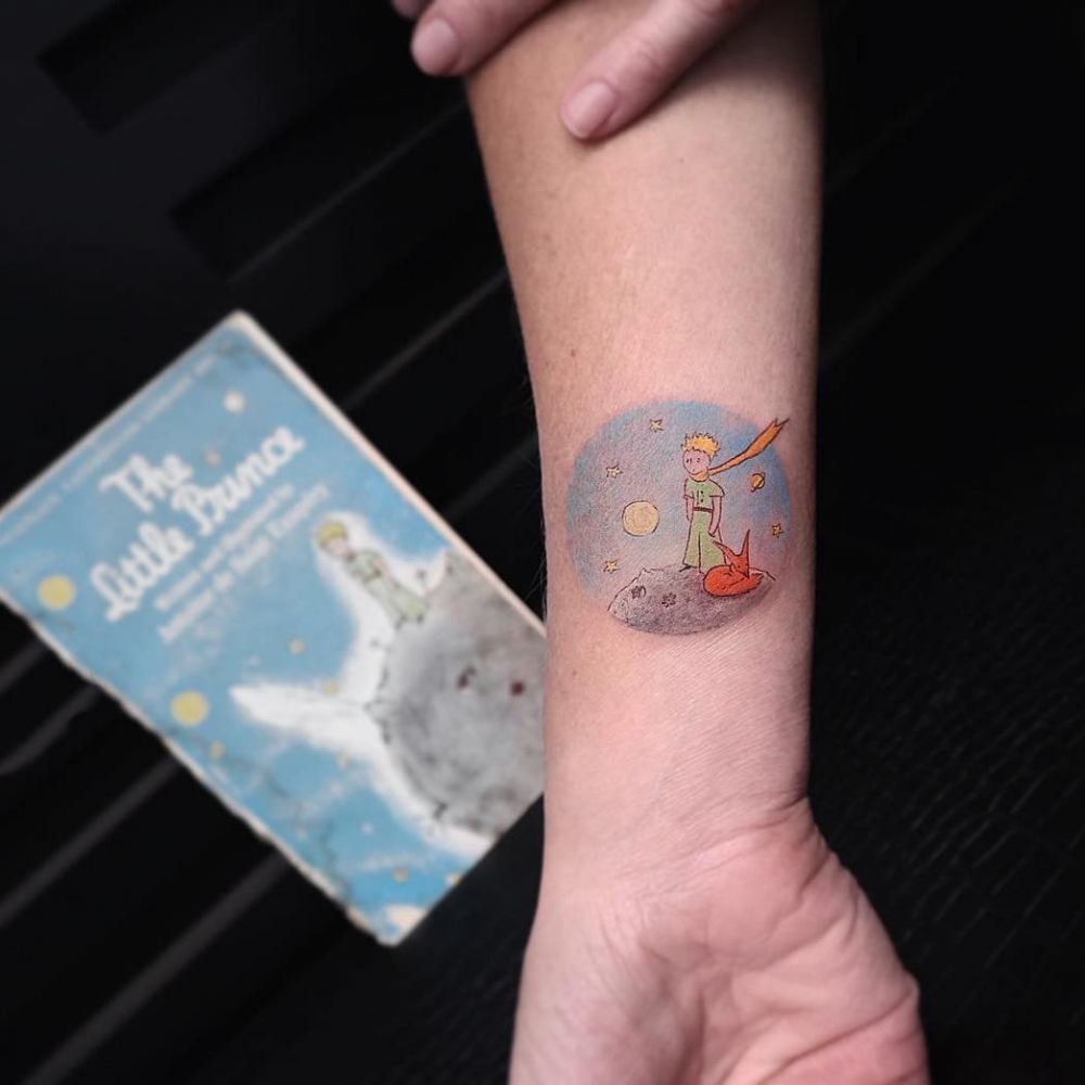 小清新 纹身   多款小巧别致的小清新纹身图案