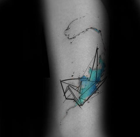 几何 纹身图案   多款形态各异的折纸纹身图案