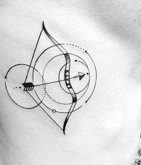 纹身胸骨  时尚而又个性十足的胸骨纹身图案