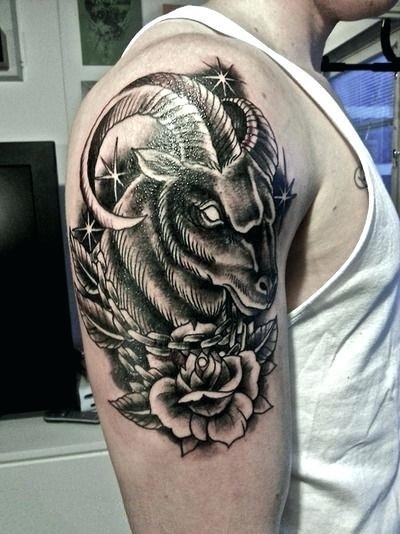 白羊座纹身图案   意义特殊的星座纹身图案