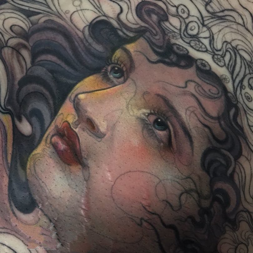 纹身人物图片   多款冷若冰霜的人物纹身图案