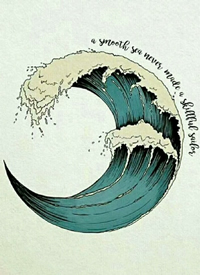 海浪花手稿—一组15张海浪浪花纹身手稿图案图片缩略频道推荐图