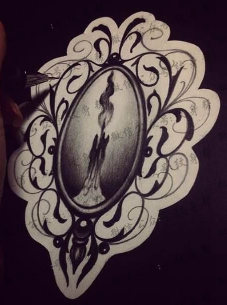 蜡烛手稿_一组11张蜡烛纹身手稿图案欣赏