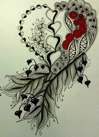 几张适合女生的漂亮纹身手稿图案