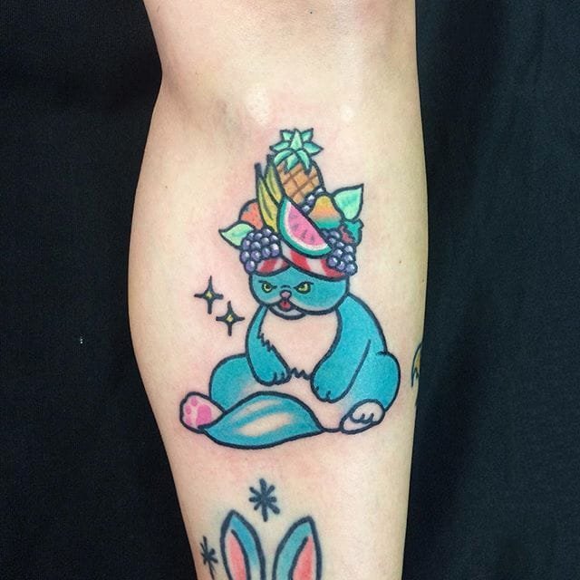 卡通可爱纹身图案 小巧可爱的童趣卡通纹身图案