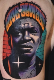 纹身人物图片   多款冷若冰霜的人物纹身图案