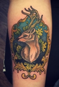 百乐动物纹身   多款可爱温顺的动物纹身图案