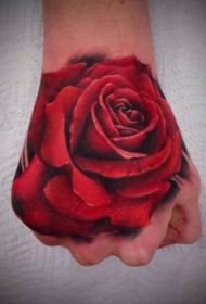 手部纹身图  时尚而又别致的手部纹身图案