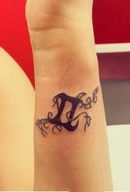 星座纹身图案   设计感十足的双子座纹身图案缩略频道推荐图