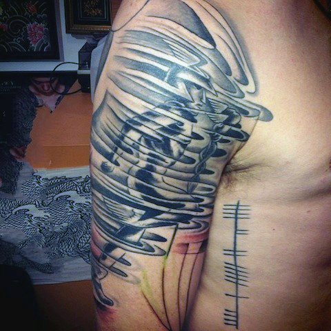 手臂纹身  个性十足的手臂纹身图案