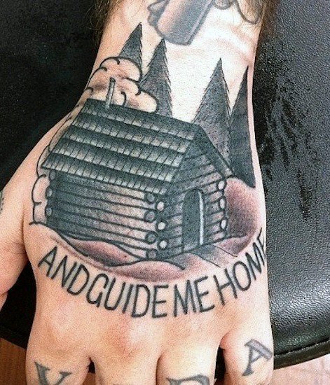 手背纹身   多款风格百变的手背纹身图案