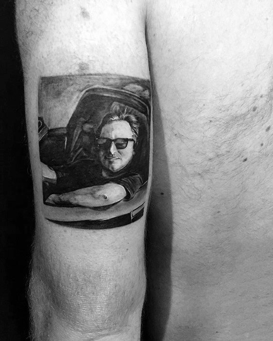 人物肖像纹身  写实逼真的人物肖像纹身图案