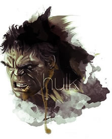 欧美风拳王纹身图案