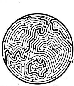 日本风地球图腾纹身图案