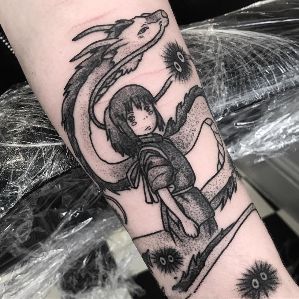 日本 卡通纹身图案 日本动漫人物的纹身卡通纹身图案