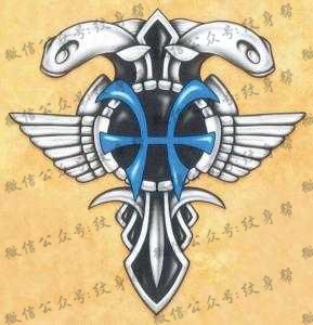 双鱼座纹身手稿_45张十二星座之双鱼手稿纹身图案