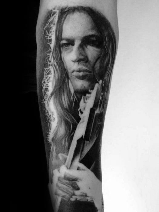 纹身人物图片  精神焕发的人物纹身图案