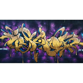 手稿的英文字符纹身图案