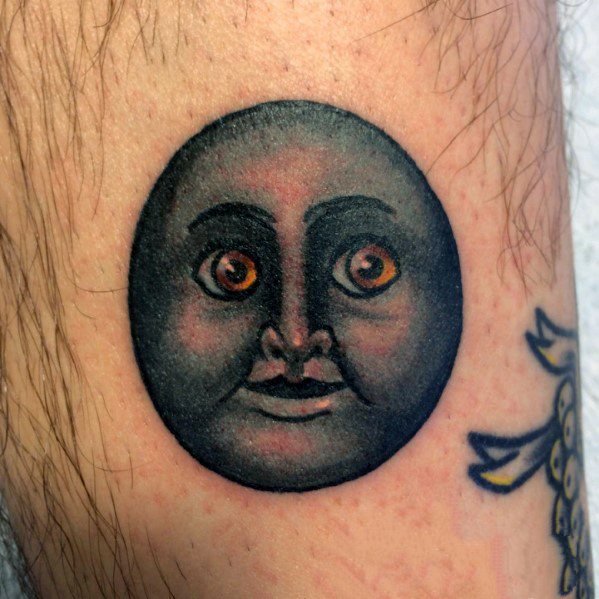 可爱纹身小图案  可爱精致的表情符号纹身图案