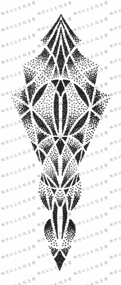 手臂点刺手稿_35张适合手臂的纹身点刺手稿图案