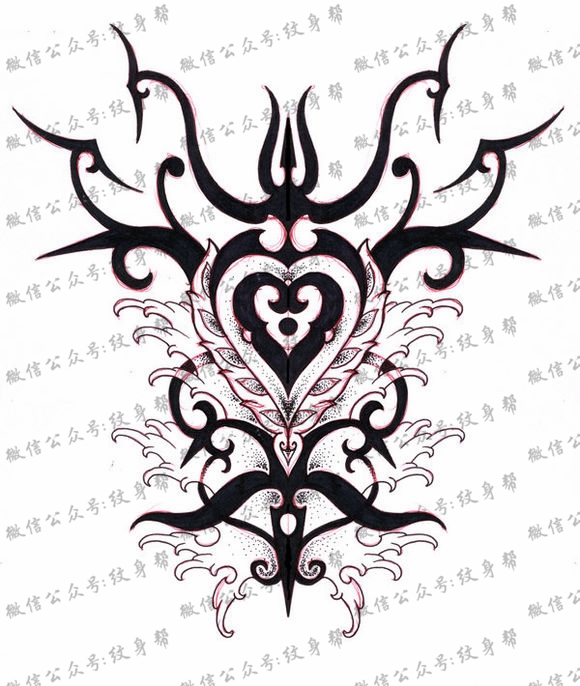 手臂点刺手稿_35张适合手臂的纹身点刺手稿图案