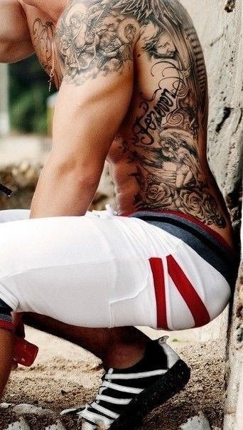 腰部纹身   多款男生霸气的腰部纹身图案