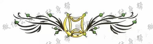 双子座纹身手稿_29张十二星座之双子座纹身图案手稿