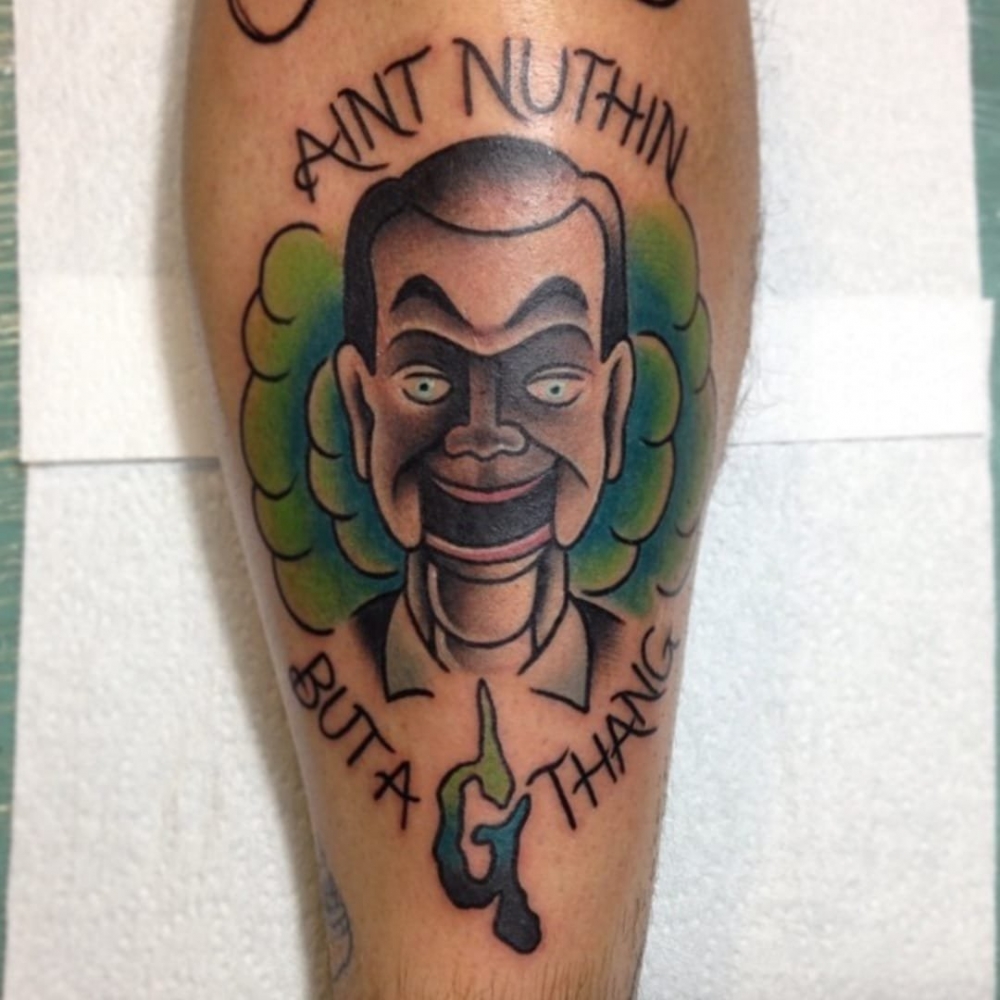 鬼怪纹身图案 多款彩绘纹身的鬼怪纹身图案