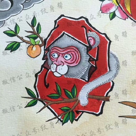 达摩蛋纹身手稿_40张达摩蛋手稿纹身图案素材